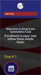 Mobile Screenshot of americangymnasticsclub.com
